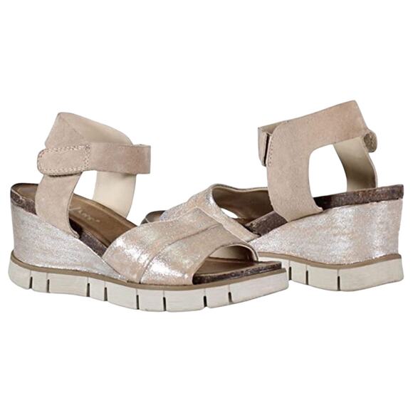 Diba True Bubble Pop Wedge Sandals US Size 10 / Euro 40.5 New in Box $119 - Picture 1 of 7